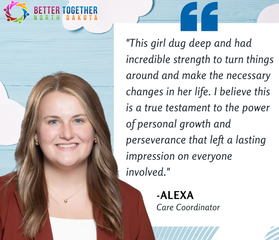 A Client Makes Meaningful Changes